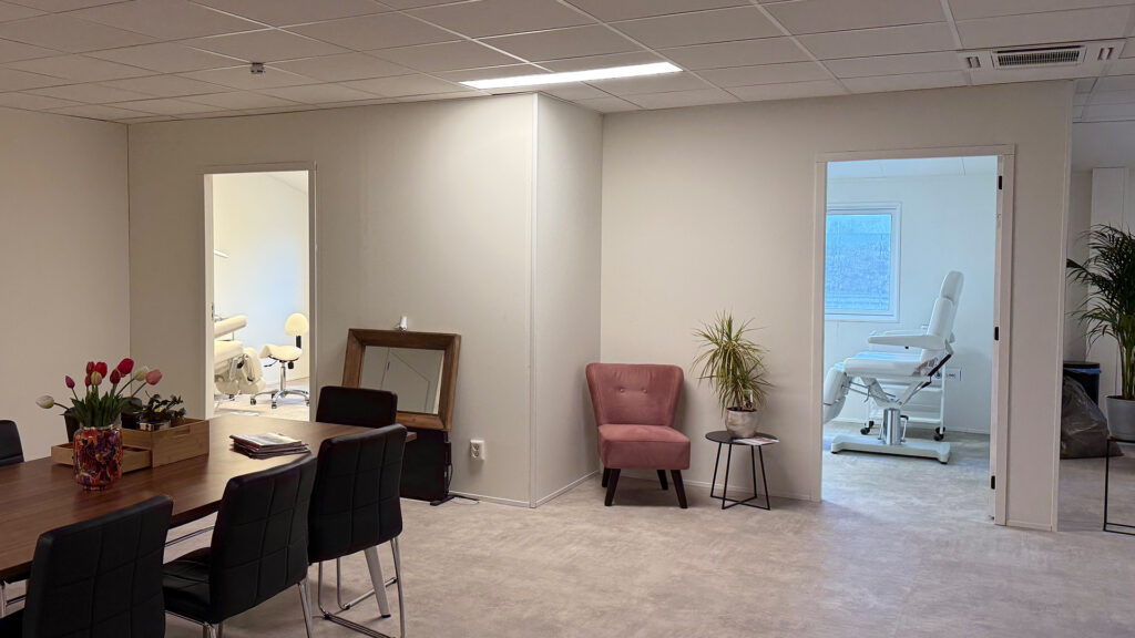 De nieuwe pedicure praktijk - twee behandelkamers voor meer cliënten